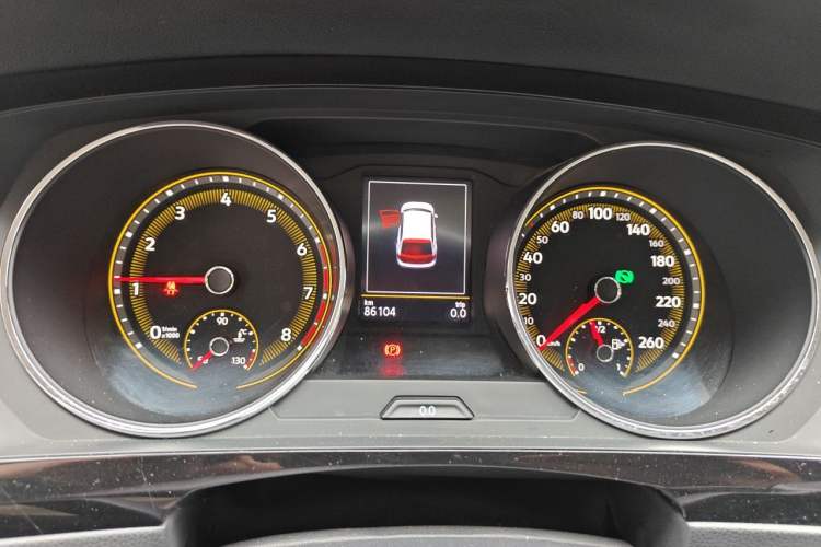 Used Volkswagen Tiguan L 2019 330TSI Automatic Two-Wheel Drive Smart Luxury Version China VI Standard Instrument Cluster