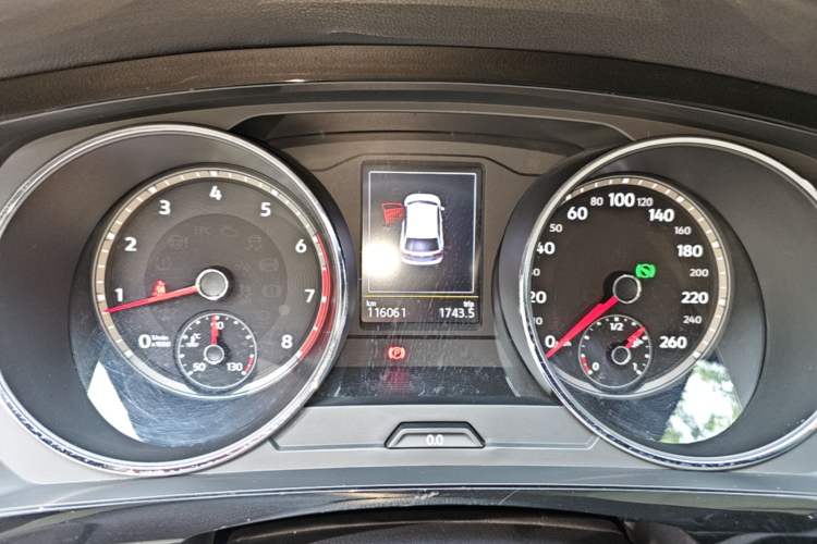 Used Volkswagen Tiguan L 2019 330TSI Automatic Two-Wheel Drive Panoramic Comfort Edition China VI Standard Instrument Cluster