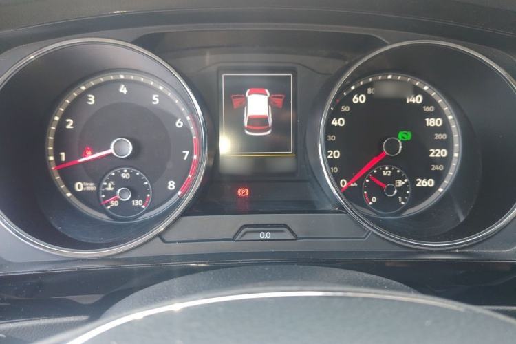 Used Volkswagen Tiguan L 2019 330TSI Automatic Two-Wheel Drive Smart Luxury Version China V Emission Standard Instrument Cluster