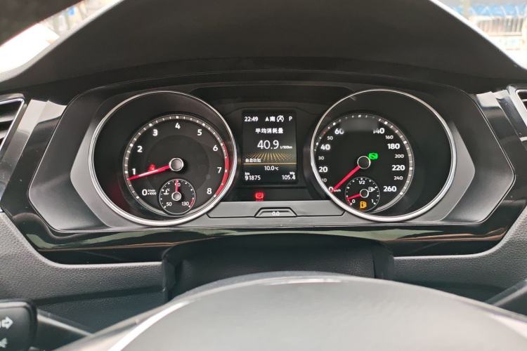 Used Volkswagen Tiguan L 2019 330TSI Automatic Two-Wheel Drive Panoramic Comfort Edition China VI Standard Instrument Cluster
