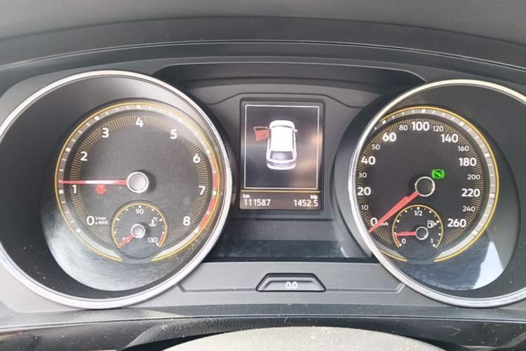 Used Volkswagen Tiguan L 2019 Updated Version 330TSI Automatic Two-Wheel Drive Panoramic Comfort Edition China VI Standard Instrument Cluster