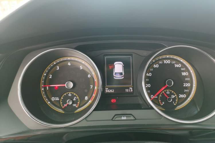 Used Volkswagen Tiguan L 2019 Revised Version 330TSI Automatic Two-Wheel Drive Intelligent Luxury Edition China V Standard Instrument Cluster