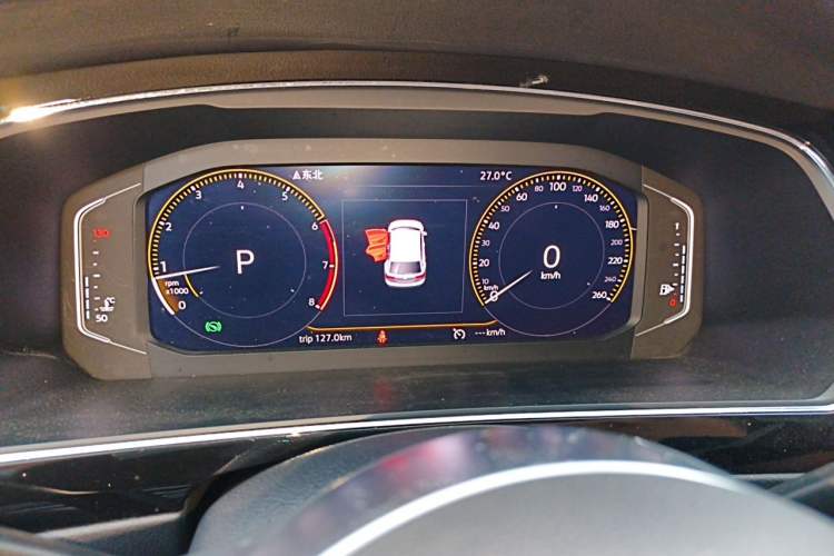 Used Volkswagen Tiguan L 2019 330TSI Automatic Two-Wheel Drive R-Line Flagship Model China VI Standard Instrument Cluster