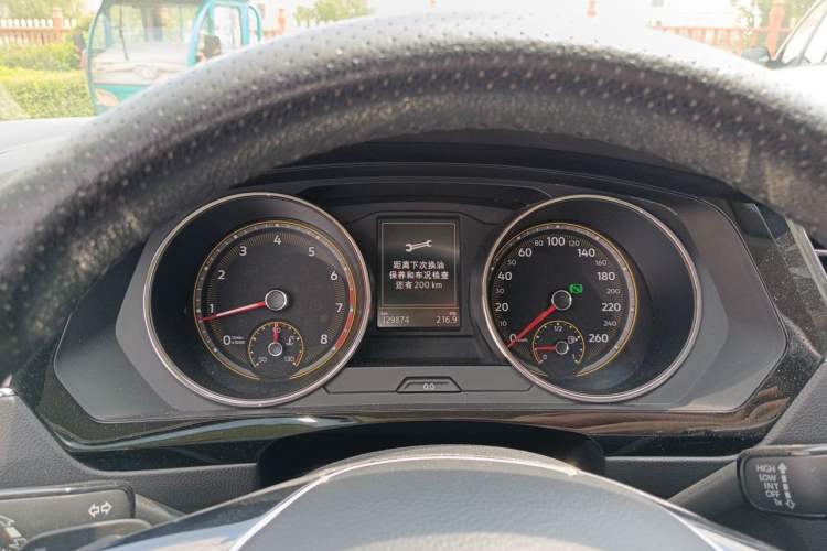 Used Volkswagen Tiguan L 2019 Revised Version 280TSI Automatic Two-Wheel Drive Panoramic Comfort Edition China V Standard Instrument Cluster