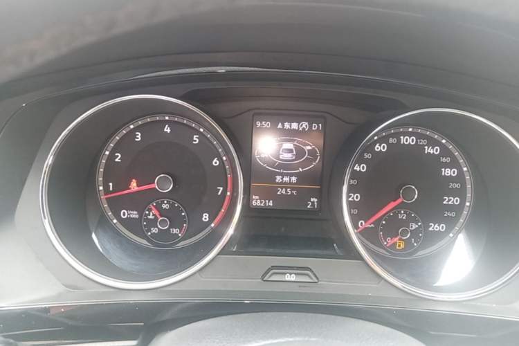 Used Volkswagen Tiguan L 2019 330TSI Automatic Two-Wheel Drive Smart Luxury Version China V Emission Standard Instrument Cluster