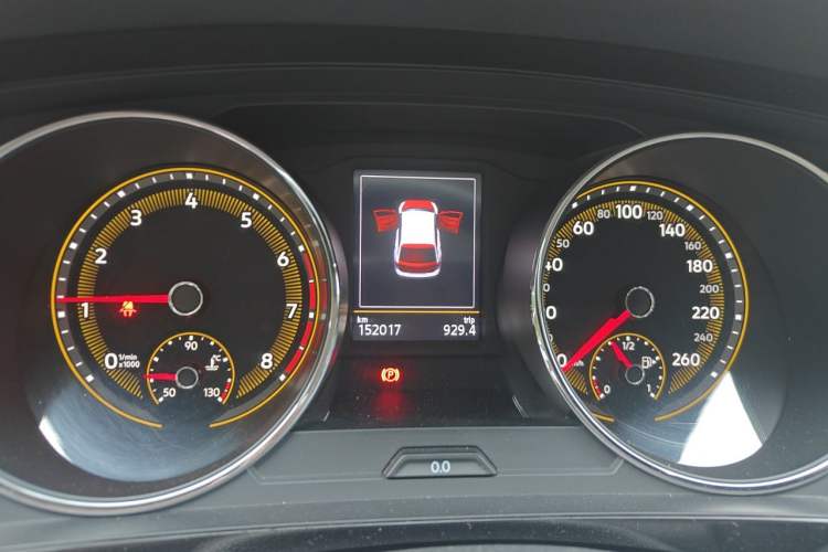 Used Volkswagen Tiguan L 2019 330TSI Automatic Two-Wheel Drive Smart Luxury Version China VI Standard Instrument Cluster