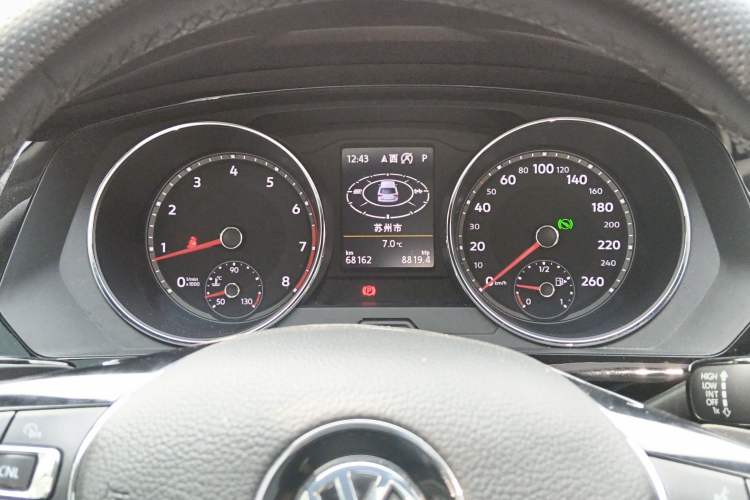 Used Volkswagen Tiguan L 2019 330TSI Automatic Two-Wheel Drive Smart Luxury Version China V Emission Standard Instrument Cluster