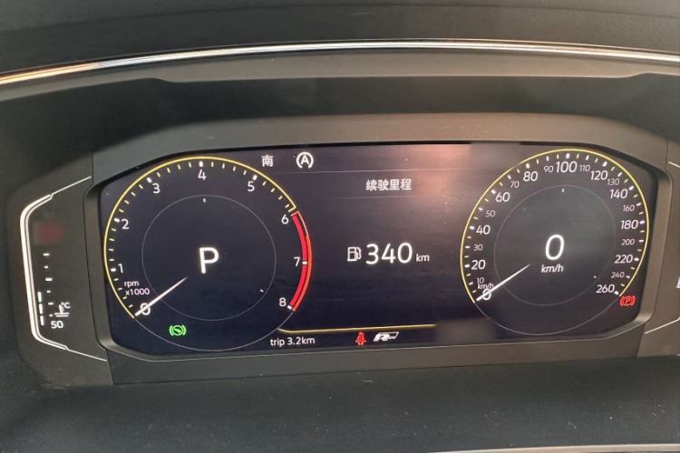 Used Volkswagen Tiguan L 2019 Restyled 330TSI Automatic Two-Wheel Drive R-Line Flagship Version China VI Standard Interior 3