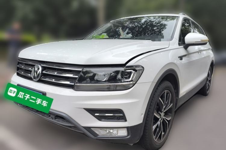 Used Volkswagen Tiguan L 2019 330TSI Automatic Two-Wheel Drive Smart Luxury Version China V Emission Standard Guazi used car, China used car export, Used car for sale, Used cars, Cheapest cars for sale