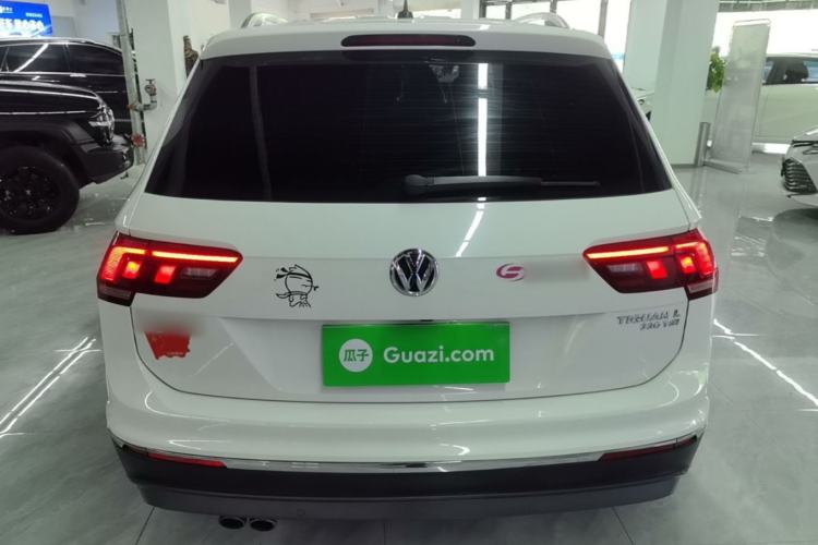 Used Volkswagen Tiguan L 2019 Updated Version 330TSI Automatic Two-Wheel Drive Panoramic Comfort Edition China VI Standard Rear
