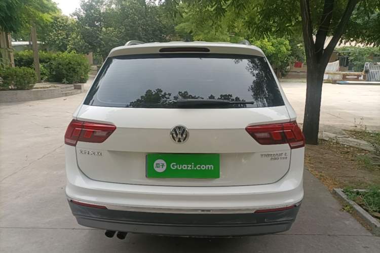 Used Volkswagen Tiguan L 2019 Revised Version 280TSI Automatic Two-Wheel Drive Panoramic Comfort Edition China VI Standard Rear