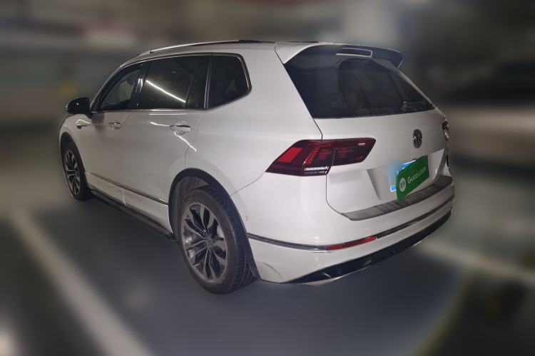 Used Volkswagen Tiguan L 2019 Restyled 330TSI Automatic Two-Wheel Drive R-Line Flagship Version China VI Standard Rear Left 45 Deg