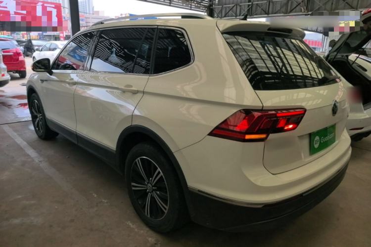 Used Volkswagen Tiguan L 2019 Updated Version 330TSI Automatic Two-Wheel Drive Panoramic Comfort Edition China VI Standard Rear Left 45 Deg
