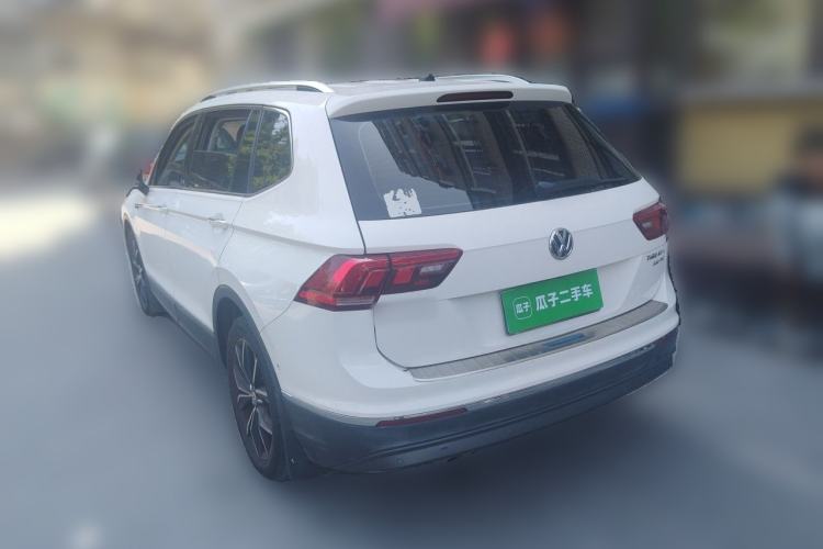 Used Volkswagen Tiguan L 2019 330TSI Automatic Two-Wheel Drive Smart Luxury Version China V Emission Standard Rear Left 45 Deg