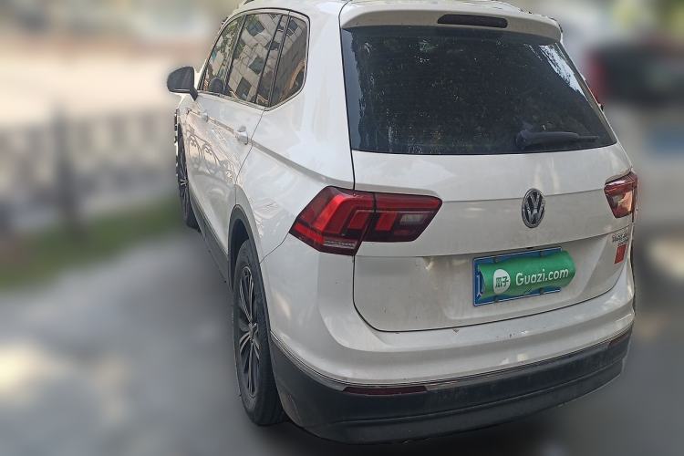 Used Volkswagen Tiguan L 2019 Revised Version 330TSI Automatic Two-Wheel Drive Panoramic Comfort Edition China V Standard Rear Left 45 Deg