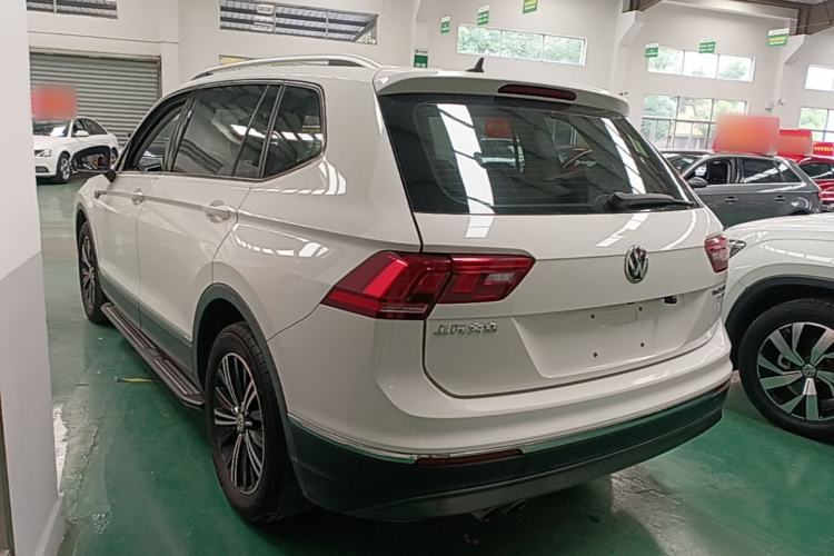 Used Volkswagen Tiguan L 2019 Updated Version 330TSI Automatic Two-Wheel Drive Panoramic Comfort Edition China VI Standard Rear Left 45 Deg