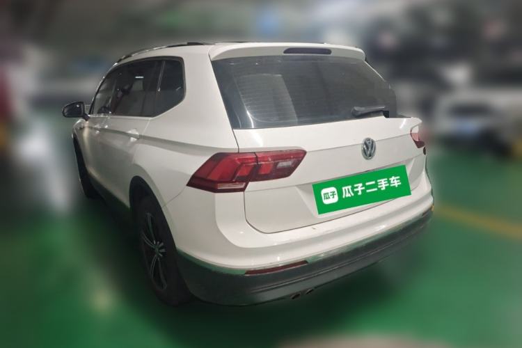 Used Volkswagen Tiguan L 2019 Updated Version 330TSI Automatic Two-Wheel Drive Panoramic Comfort Edition China VI Standard Rear Left 45 Deg