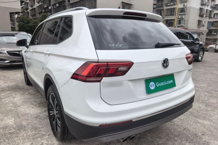 Used Volkswagen Tiguan L 2019 Updated Version 330TSI Automatic Two-Wheel Drive Panoramic Comfort Edition China VI Standard Rear Left 45 Deg
