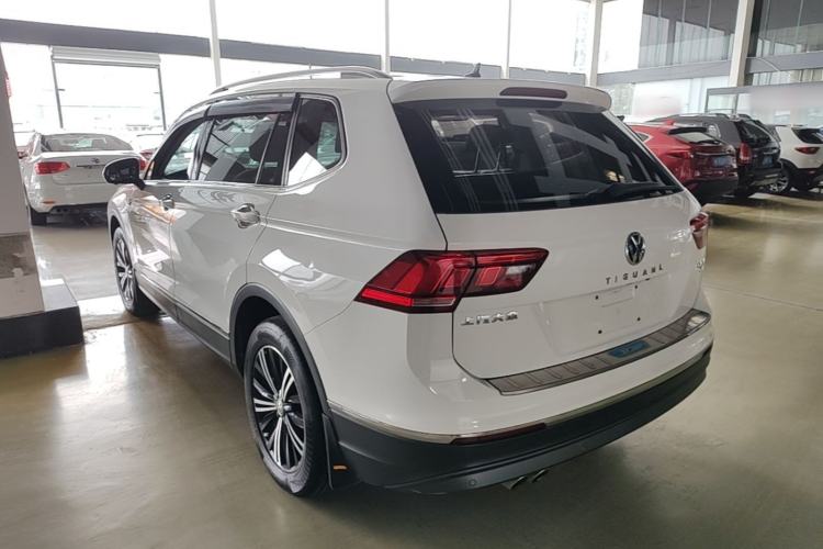 Used Volkswagen Tiguan L 2019 Updated Version 330TSI Automatic Two-Wheel Drive Panoramic Comfort Edition China VI Standard Rear Left 45 Deg