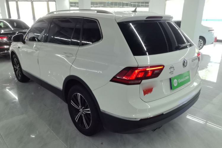 Used Volkswagen Tiguan L 2019 Updated Version 330TSI Automatic Two-Wheel Drive Panoramic Comfort Edition China VI Standard Rear Left 45 Deg