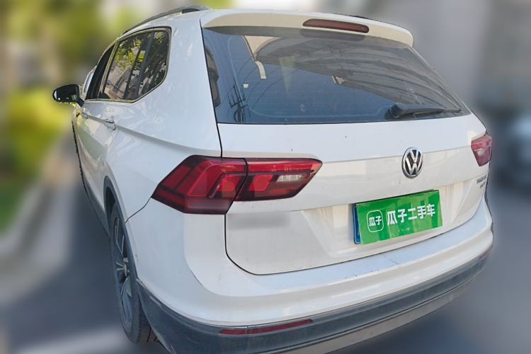 Used Volkswagen Tiguan L 2019 330TSI Automatic Two-Wheel Drive Smart Luxury Version China VI Standard Rear Left 45 Deg