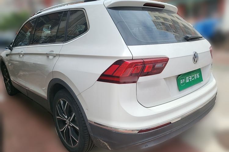 Used Volkswagen Tiguan L 2019 330TSI Automatic Two-Wheel Drive Smart Luxury Version China VI Standard Rear Left 45 Deg