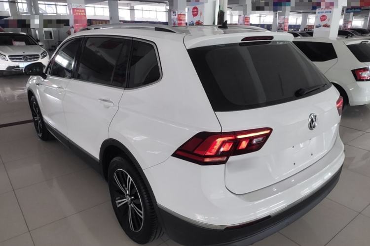 Used Volkswagen Tiguan L 2019 330TSI Automatic Two-Wheel Drive Panoramic Comfort Edition China V Standard Rear Left 45 Deg