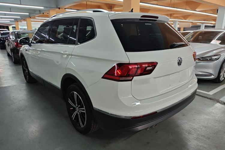 Used Volkswagen Tiguan L 2019 330TSI Automatic Two-Wheel Drive Panoramic Comfort Edition China V Standard Rear Left 45 Deg