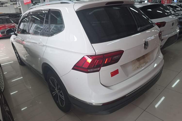 Used Volkswagen Tiguan L 2019 330TSI Automatic Two-Wheel Drive Panoramic Comfort Edition China VI Standard Rear Left 45 Deg