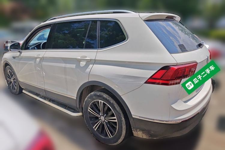 Used Volkswagen Tiguan L 2019 Revised Version 330TSI Automatic Two-Wheel Drive Panoramic Comfort Edition China V Standard Rear Left 45 Deg