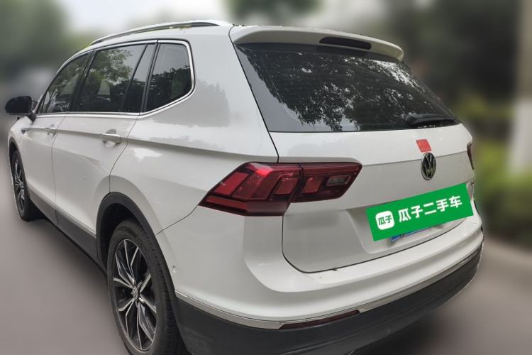 Used Volkswagen Tiguan L 2019 330TSI Automatic Two-Wheel Drive Smart Luxury Version China V Emission Standard Rear Left 45 Deg