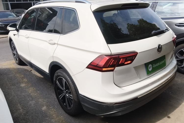 Used Volkswagen Tiguan L 2019 Updated Version 330TSI Automatic Two-Wheel Drive Panoramic Comfort Edition China VI Standard Rear Left 45 Deg