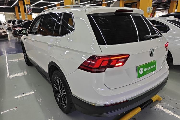 Used Volkswagen Tiguan L 2019 Updated Version 330TSI Automatic Two-Wheel Drive Panoramic Comfort Edition China VI Standard Rear Left 45 Deg