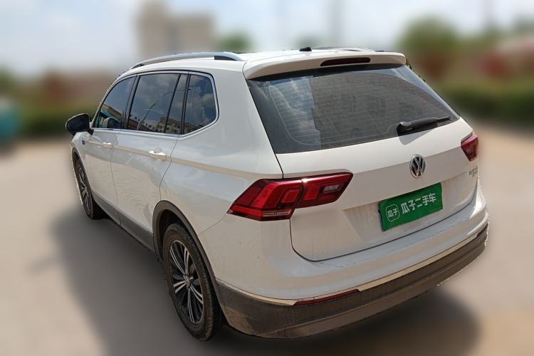 Used Volkswagen Tiguan L 2019 Revised Version 280TSI Automatic Two-Wheel Drive Panoramic Comfort Edition China V Standard Rear Left 45 Deg