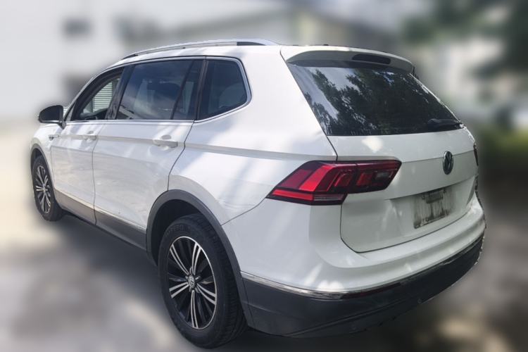 Used Volkswagen Tiguan L 2019 330TSI Automatic Two-Wheel Drive Panoramic Comfort Edition China V Standard Rear Left 45 Deg