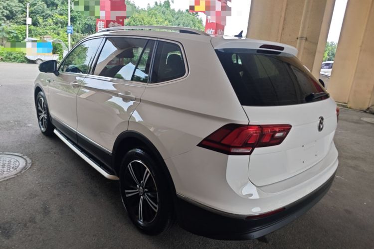 Used Volkswagen Tiguan L 2019 330TSI Automatic Two-Wheel Drive Panoramic Comfort Edition China V Standard Rear Left 45 Deg