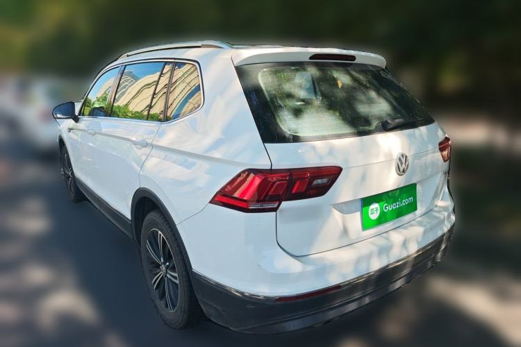 Used Volkswagen Tiguan L 2019 Updated Version 330TSI Automatic Two-Wheel Drive Panoramic Comfort Edition China VI Standard Rear Left 45 Deg