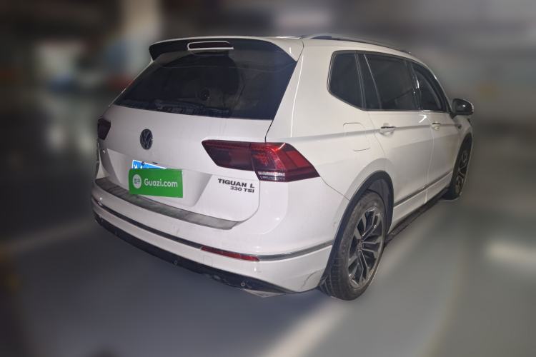Used Volkswagen Tiguan L 2019 Restyled 330TSI Automatic Two-Wheel Drive R-Line Flagship Version China VI Standard Rear Right 45 Deg