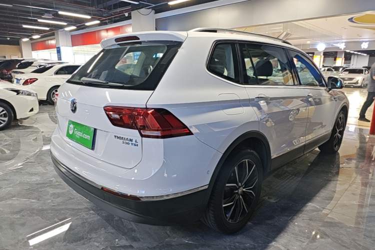 Used Volkswagen Tiguan L 2019 330TSI Automatic Two-Wheel Drive Smart Luxury Version China VI Standard Rear Right 45 Deg