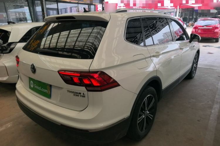 Used Volkswagen Tiguan L 2019 Updated Version 330TSI Automatic Two-Wheel Drive Panoramic Comfort Edition China VI Standard Rear Right 45 Deg