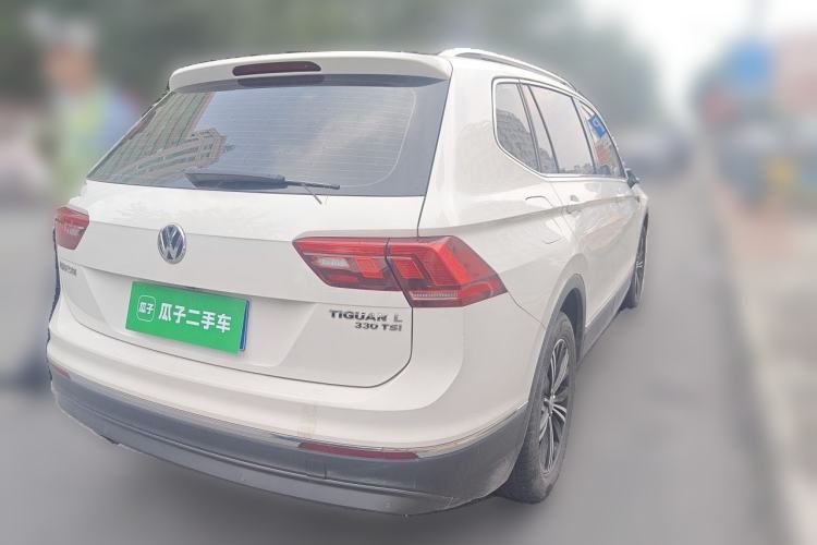 Used Volkswagen Tiguan L 2019 Updated Version 330TSI Automatic Two-Wheel Drive Panoramic Comfort Edition China VI Standard Rear Right 45 Deg