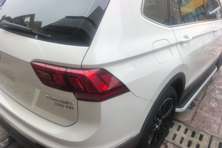 Used Volkswagen Tiguan L 2019 Updated Version 330TSI Automatic Two-Wheel Drive Panoramic Comfort Edition China VI Standard Rear Right 45 Deg
