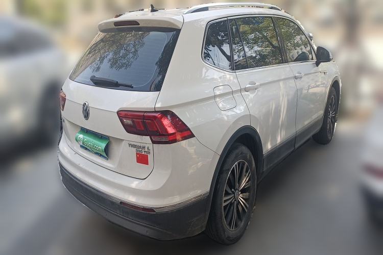 Used Volkswagen Tiguan L 2019 Revised Version 330TSI Automatic Two-Wheel Drive Panoramic Comfort Edition China V Standard Rear Right 45 Deg