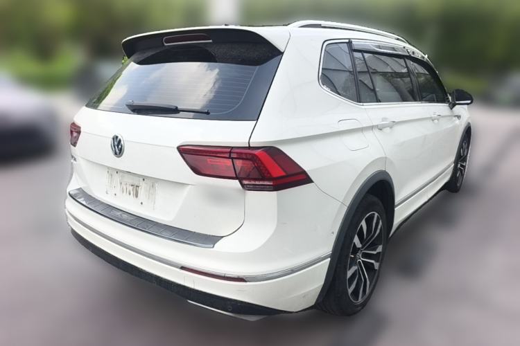 Used Volkswagen Tiguan L 2019 380TSI Automatic All-Wheel Drive R-Line Flagship 7-Seater China VI Standard Rear Right 45 Deg