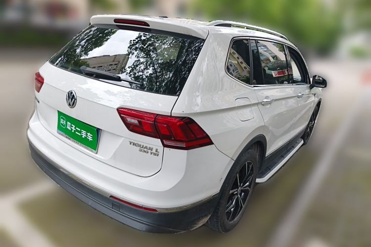 Used Volkswagen Tiguan L 2019 330TSI Automatic Two-Wheel Drive Smart Luxury Version China VI Standard Rear Right 45 Deg