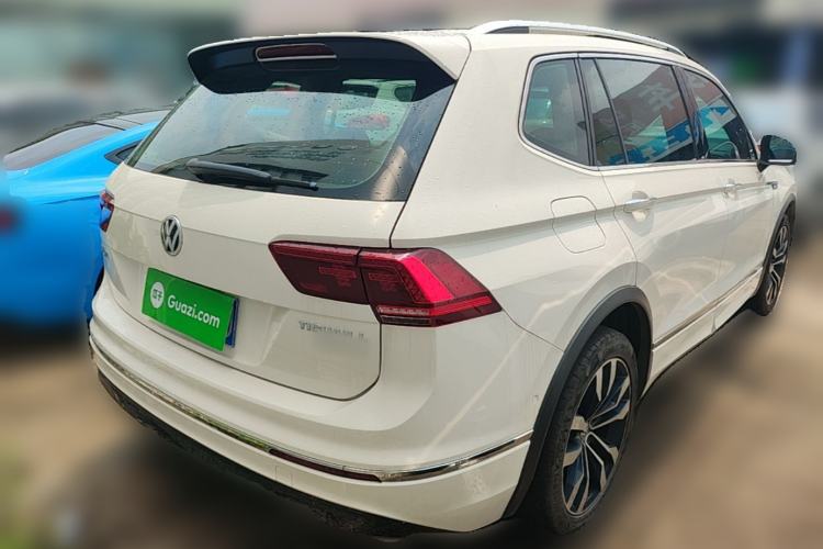 Used Volkswagen Tiguan L 2019 330TSI Automatic Two-Wheel Drive R-Line Flagship Model China VI Standard Rear Right 45 Deg