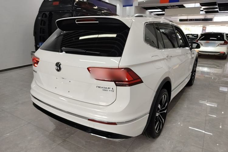 Used Volkswagen Tiguan L 2019 380TSI Automatic All-Wheel Drive R-Line Flagship 7-Seater China VI Standard Rear Right 45 Deg