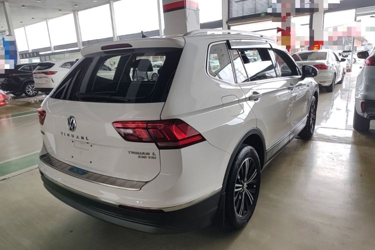 Used Volkswagen Tiguan L 2019 Updated Version 330TSI Automatic Two-Wheel Drive Panoramic Comfort Edition China VI Standard Rear Right 45 Deg