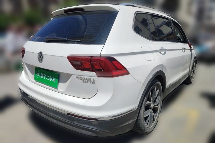 Used Volkswagen Tiguan L 2019 330TSI Automatic Two-Wheel Drive Smart Luxury Version China VI Standard Rear Right 45 Deg