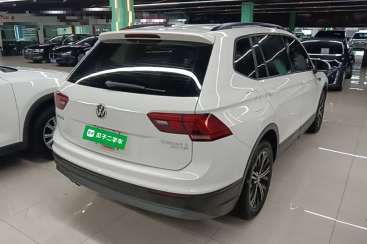 Used Volkswagen Tiguan L 2019 330TSI Automatic Two-Wheel Drive Luxury Edition China V Standard Rear Right 45 Deg